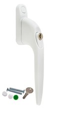 Yale Window Handle 40mm Spindle Quartus Espag Inline Window  Double Glazing Key