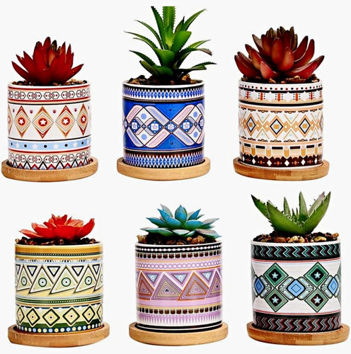 Ceramic succulent cactus - ceramic, succulent/cactus