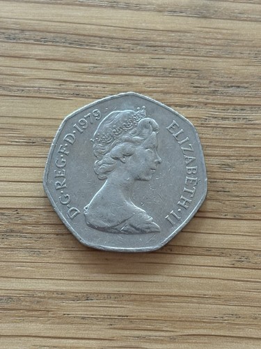 1979 old large 50p - old, fifty
