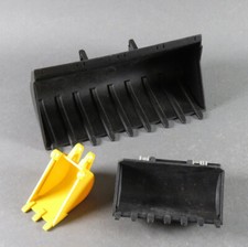 LEGO® Technic Digger Bucket 8x10 7 Tooth Excavator Bucket 10x18 9 Tooth 32030