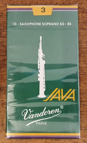 Vandoren green java - reeds, for