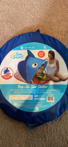 Baby pop sun shelter - up,