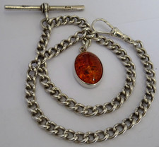 Antique solid silver pocket