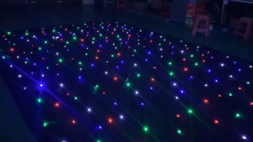 Rgbw led star backdrop 6x3m - star,