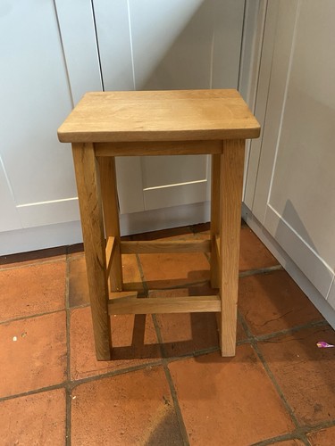 Bar stool light - oak, finish