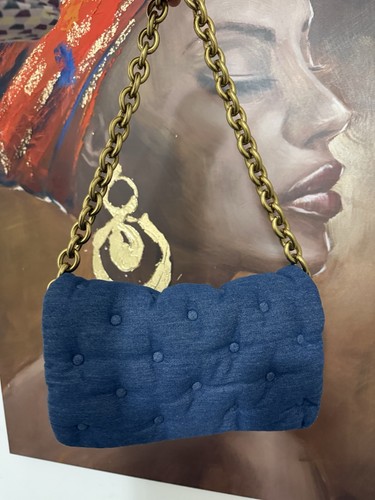 Zara blue quilted - blue, padded