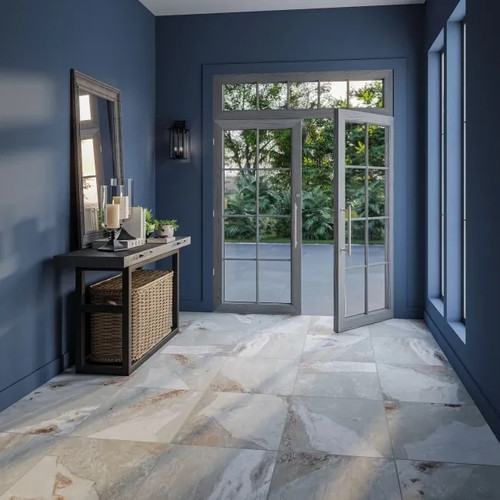 Light stone matt slate effect - light,