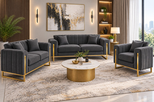 Luxury modern sofa set - luxury,
