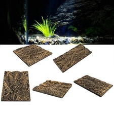 Rock Terrarium Background High Simulation Clear Texture PU Reptile Tank