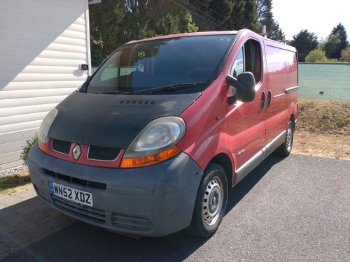 Renault traffic van camper day - traffic,