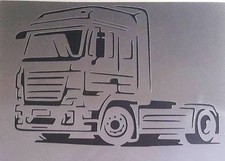 #2 Truck Airbrush Stencil