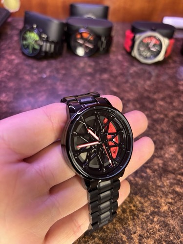 Bimmer spinning wheel watch - bimmer,