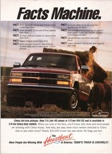 Chevrolet 1990 Print Ad