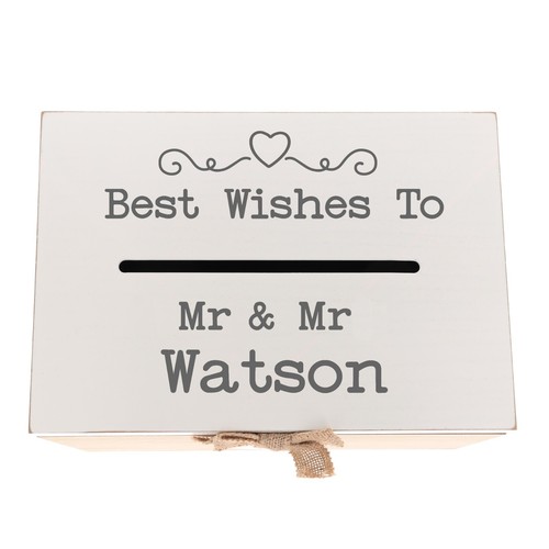 Wedding card post - &,