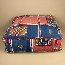 Vintage kilim floor cushion - vintage,