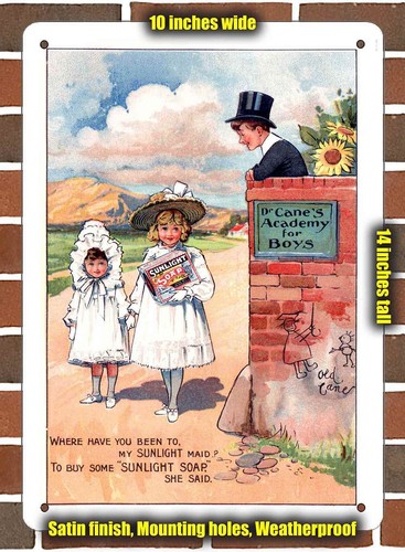 Metal sign 1899 sunlight - metal,