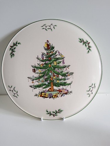 Spode christmas tree cake - christmas,