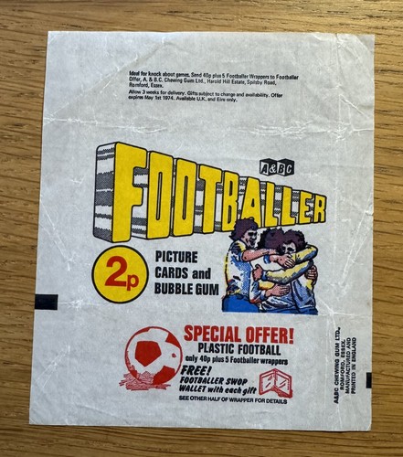 Chewing gum ltd 1973 74 - a&bc,