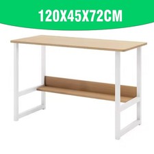 120cm Computer Desk Light Oak