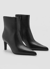 MANGO Black LLuvia Leather