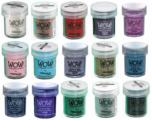 Wow embossing powder 15ml - powder, pot
