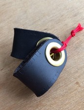 Falconry Female Harris Hawk / Female Goshawk Anklets Oil Tanned Bullhide