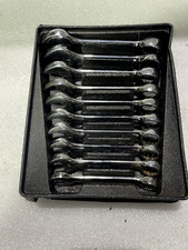 Snap On OXIM Metric Flank Drive 12 Point Midget Combination Spanner Set 10pc