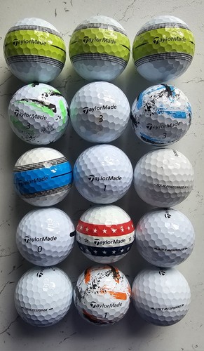 Used taylor made golf balls - used,