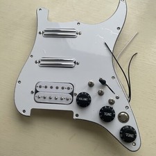 Strat HSSHB White 3-ply Fully