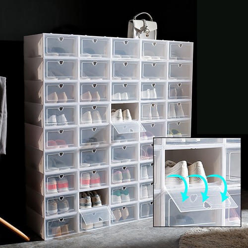 20pcs plastic shoe boxes - 20pcs,