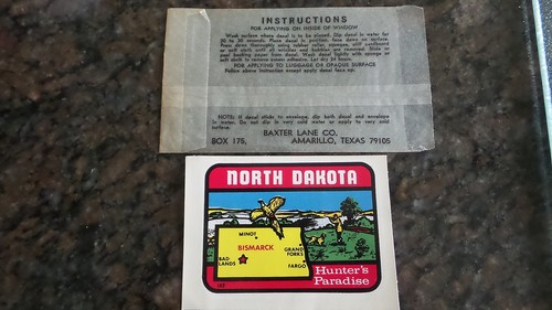 Vintage travel sticker decal - vintage,
