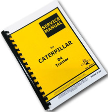 Service Manual For Caterpillar D4 Crawler Tractor Repair Shop 6U 7U 4G 7J 2T 5T