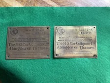 Two Nice Early Used MG Brass