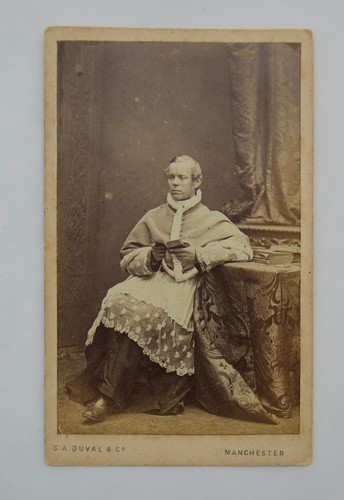 Cdv clerical man in - cdv, a
