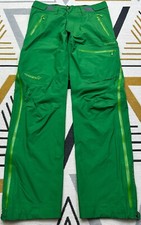 Norrona Narvik Falketind GoreTex Ski Green Trousers Pants Men’s Size S