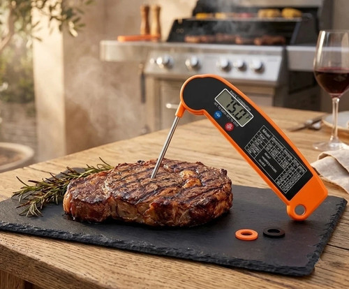 Digital food thermometer - digital, probe
