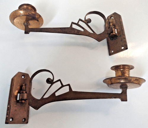 Pair vintage brass - pair,