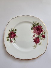 Colclough Red Roses + Green