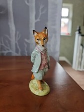 BESWICK BEATRIX POTTER FOXY WHISKERED GENTLEMAN  WARNE &  C0 PRISTINE  1954