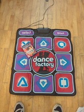 Dance Factory Dance Mat + Game -- Sony Playstation 2 / PS2 / PS2 Slim -- UK Sell