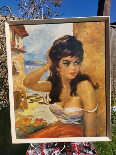 Tretchikoff style kitsch - tretchikoff,