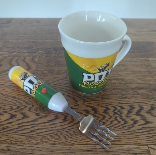 Pot noodle chicken - pot, mushroom