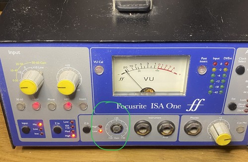 Focusrite isa one classic - one,