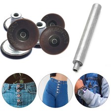 Dark Bronze 17mm Jeans Button