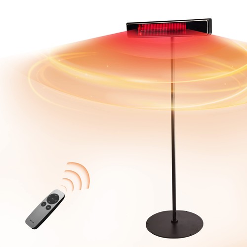 East oak patio heater - east, electric