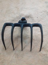 Antique  Planet Jr  5 Tooth Rake Late Victorian Good Condition With Original Bol