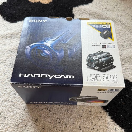 Sony hdr sr12 - sony, black