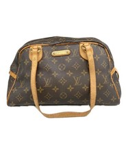 LOUIS VUITTON Monogram Montorgueil PM Shoulder Bag M95565 Brown