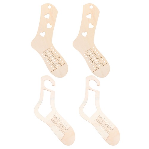 4pcs wooden sock blocker - 4pcs,