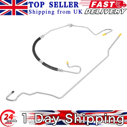 Pair power steering hoses - steering,